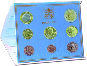 Serie Monnaies Vatican 2012 - Argus Numismatique